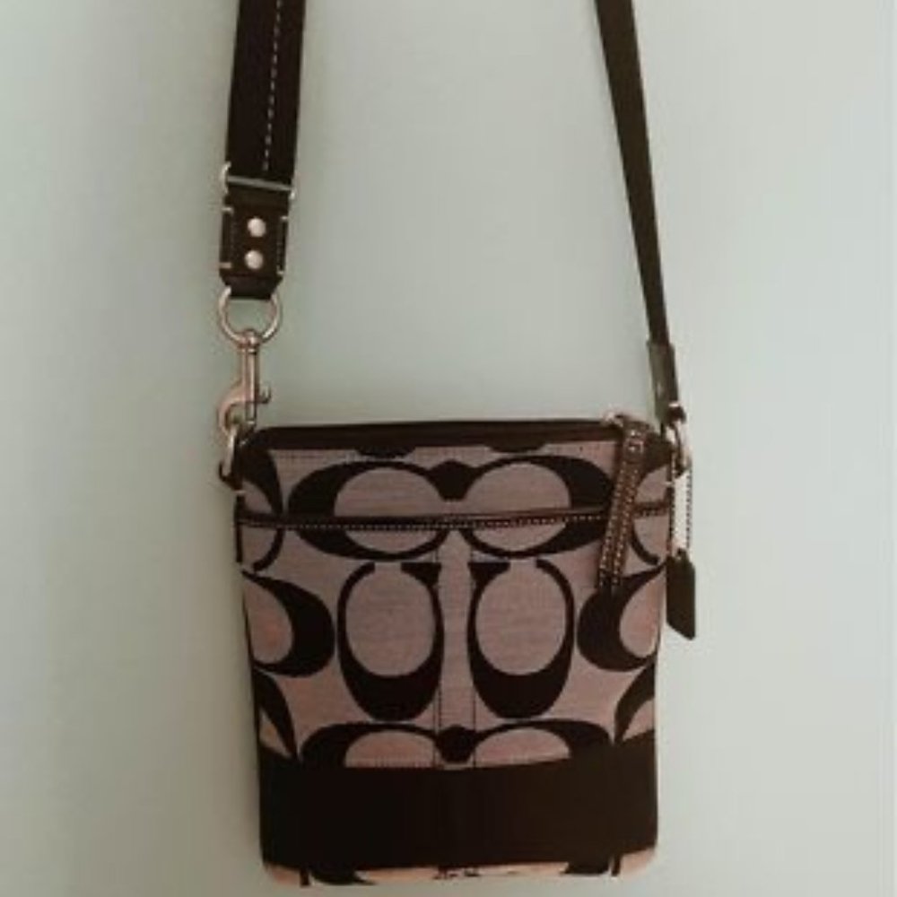 Black Coach Crossbody Bag